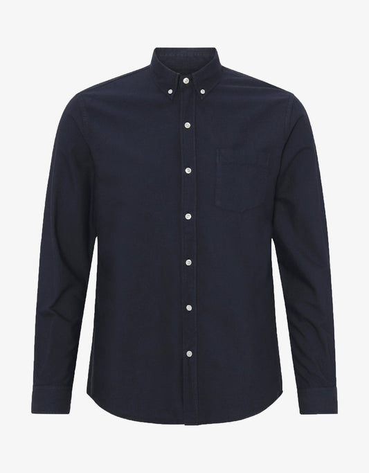 Colorful Standard - Organic Button Down Shirt - Deep Black