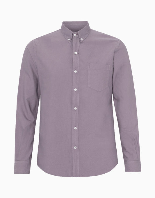 Colorful Standard - Organic Button Down Shirt - Purple Haze