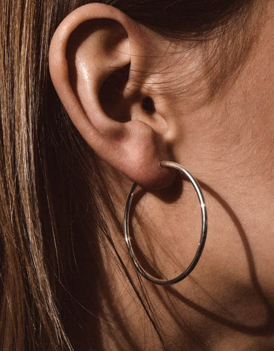 Nomad Hoops 40mm - Silver