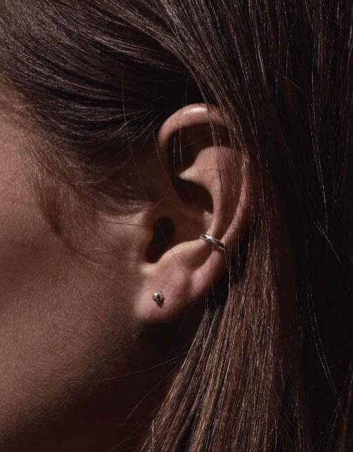 Pin up Earrings - Silver